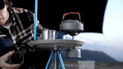 HALOXEEN All-in-One Modular Camping Gear – Transforms into 7+ Tools