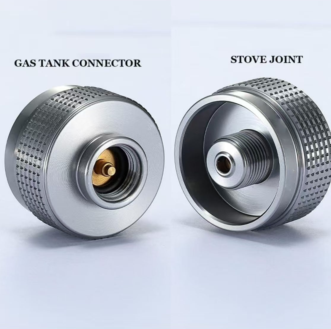 HALOXEEN Stove Heightening Adapter – Gas Canister Converter for Camping Burners